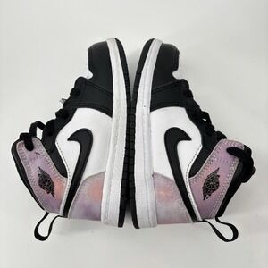 Nike Air Jordan 1 Mid Zen Master Toddler Sneaker 8C Pink Black Shoes DM6217-001